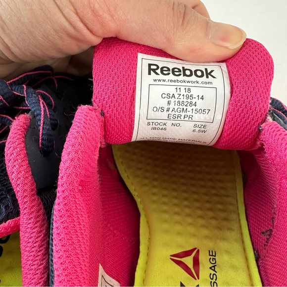 Reebok Sublite Safety/Work Steel Toe Sneakers, Size: women US 6.5 W - Picture 11 of 14